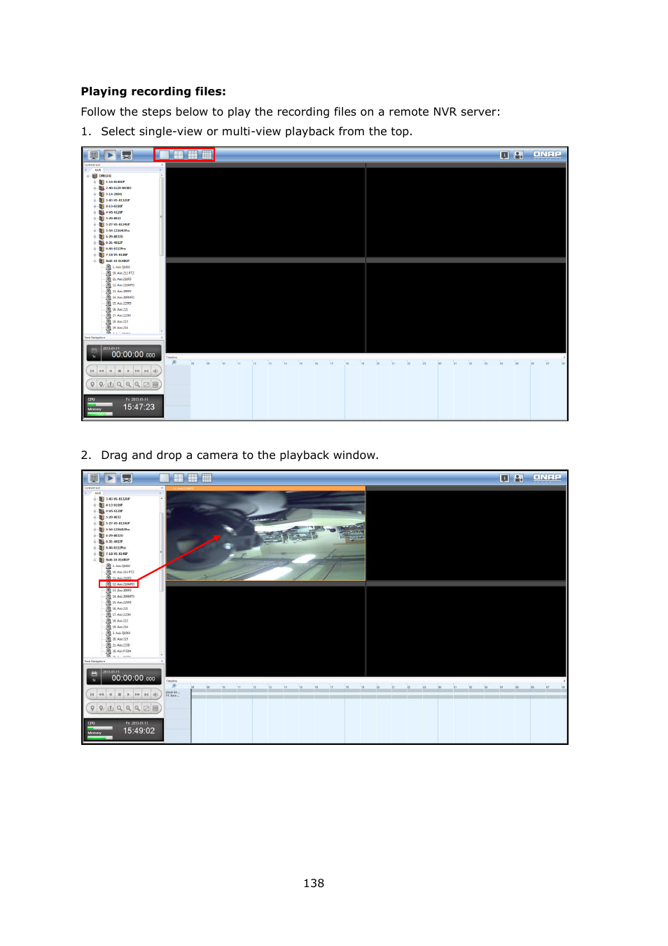 QNAP Security VioStor CMS (Version: 1.0.1) User Manual | Page 138 / 204