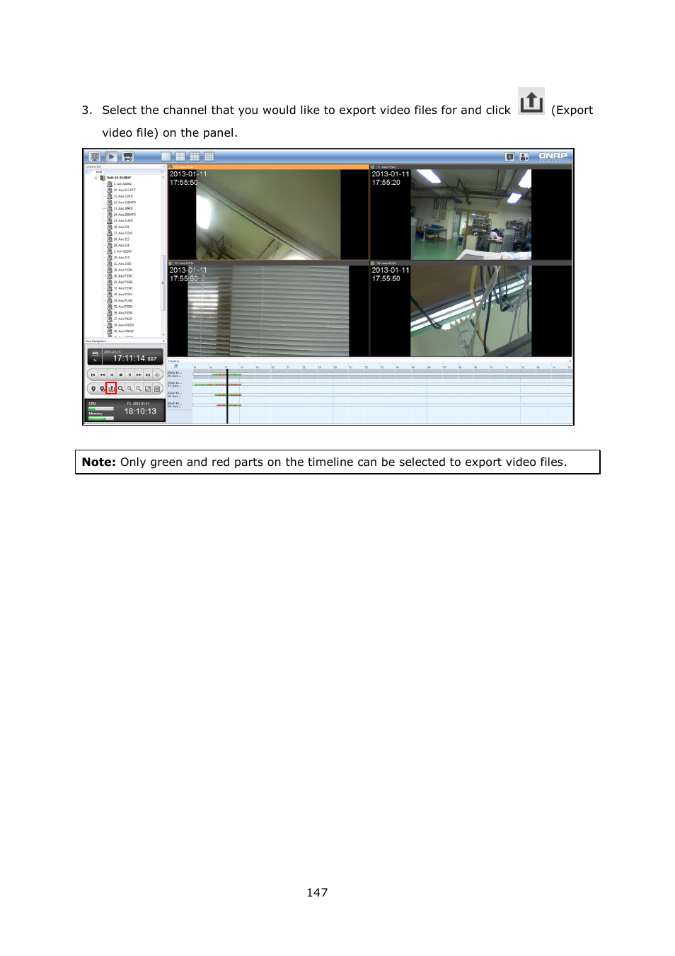 QNAP Security VioStor CMS (Version: 1.0.1) User Manual | Page 147 / 204