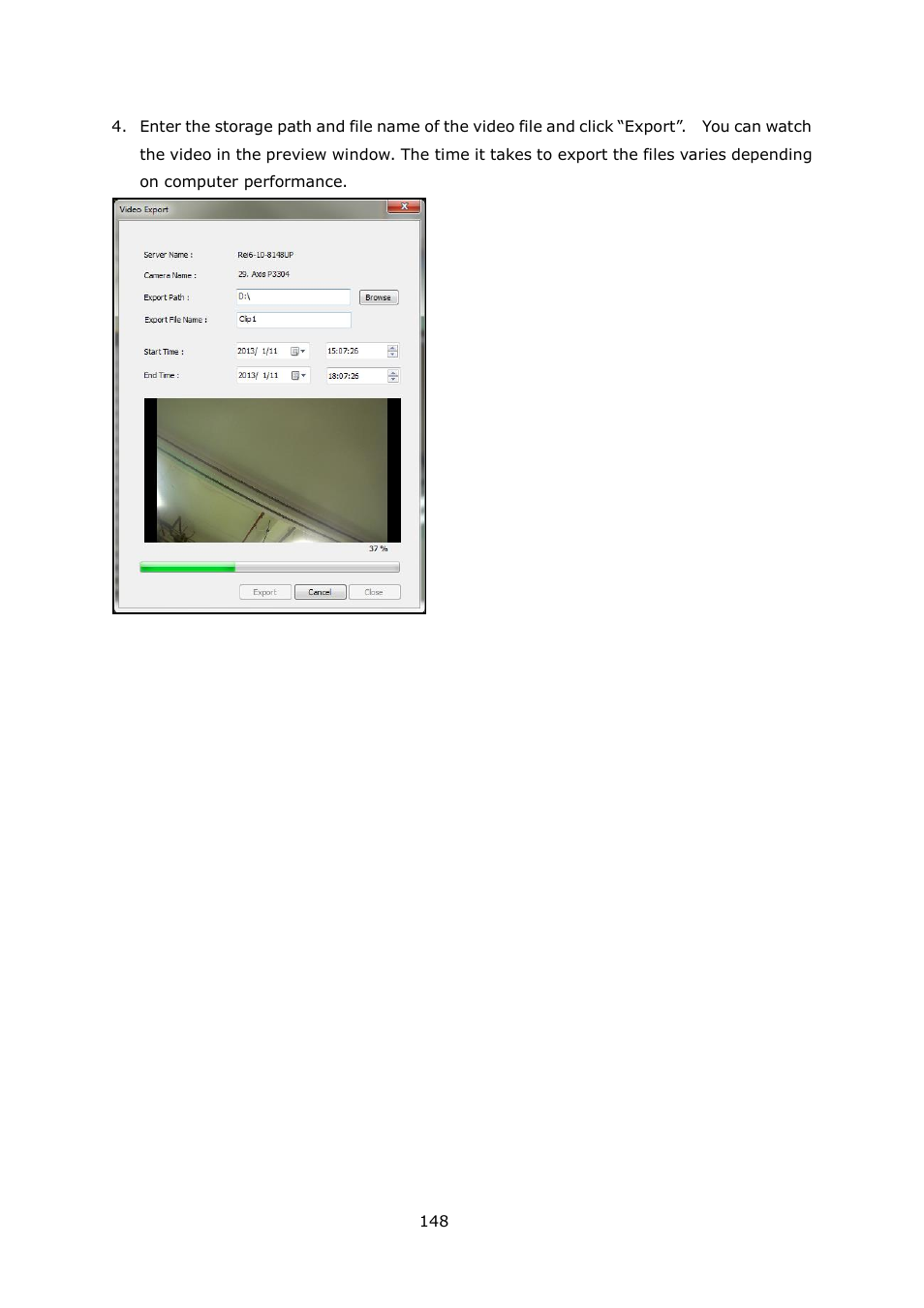 QNAP Security VioStor CMS (Version: 1.0.1) User Manual | Page 148 / 204