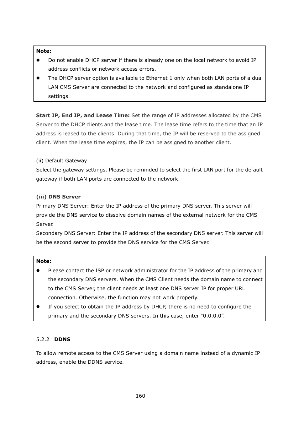 Ddns | QNAP Security VioStor CMS (Version: 1.0.1) User Manual | Page 160 / 204
