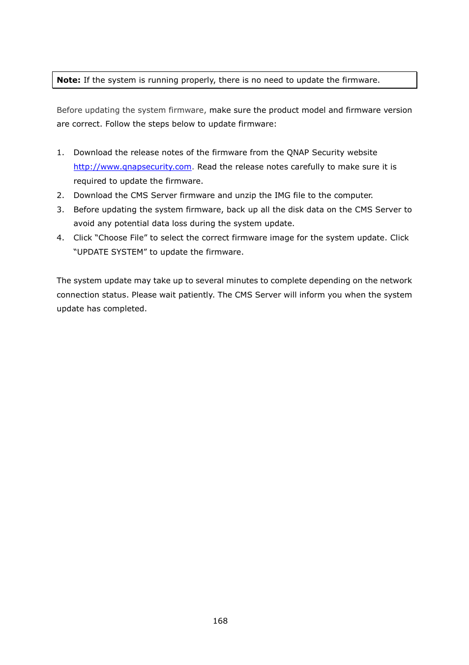 QNAP Security VioStor CMS (Version: 1.0.1) User Manual | Page 168 / 204