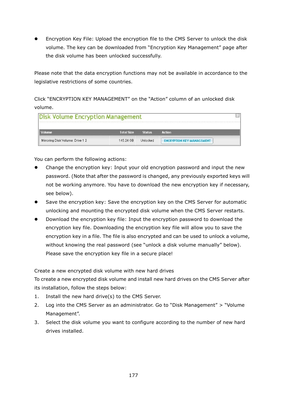 QNAP Security VioStor CMS (Version: 1.0.1) User Manual | Page 177 / 204