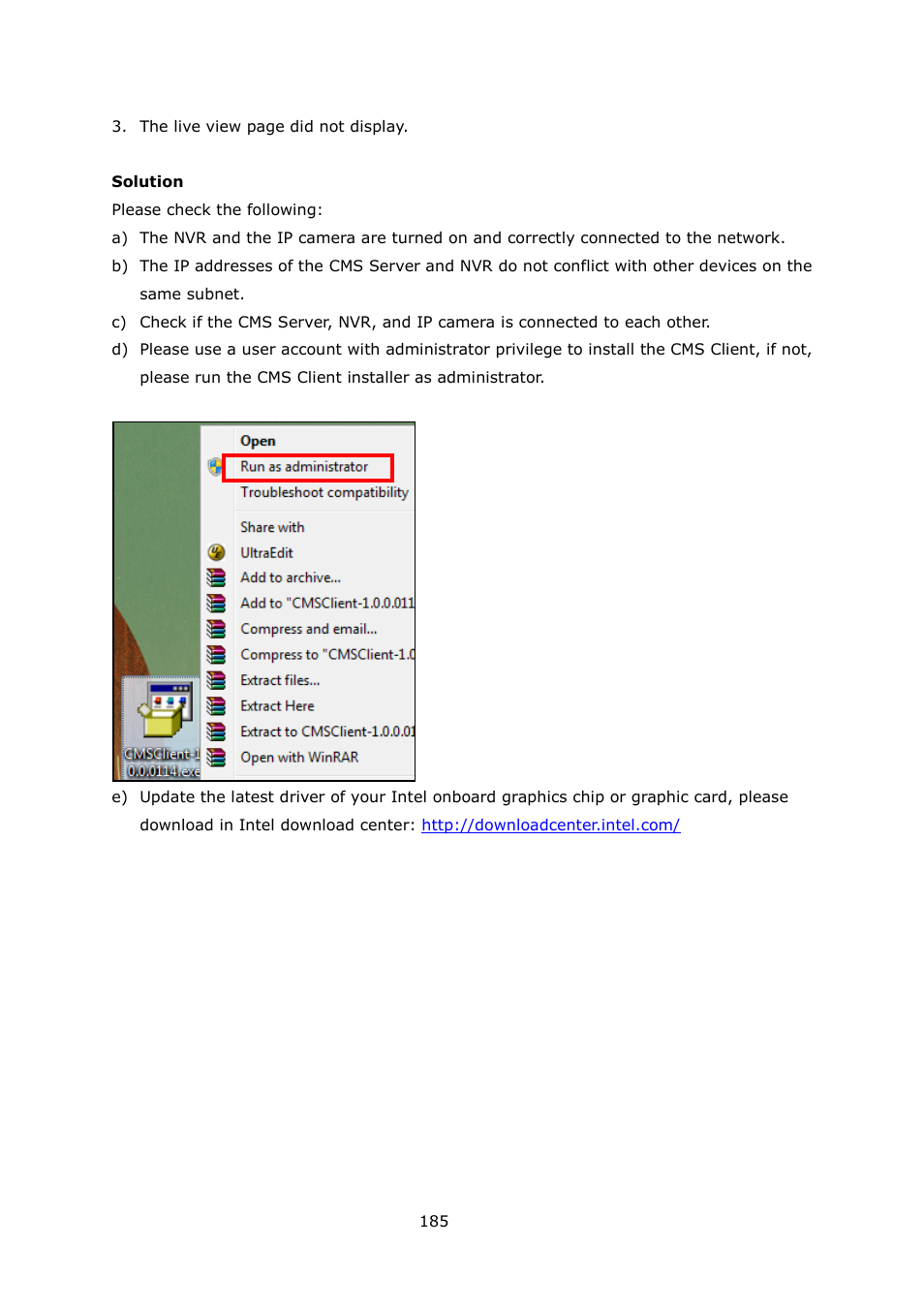 QNAP Security VioStor CMS (Version: 1.0.1) User Manual | Page 185 / 204