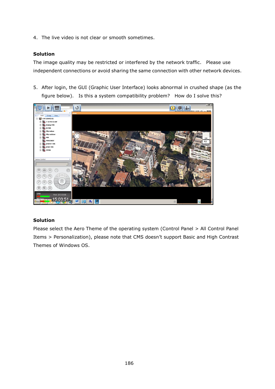 QNAP Security VioStor CMS (Version: 1.0.1) User Manual | Page 186 / 204