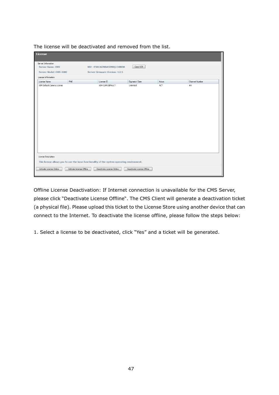 QNAP Security VioStor CMS (Version: 1.0.1) User Manual | Page 47 / 204