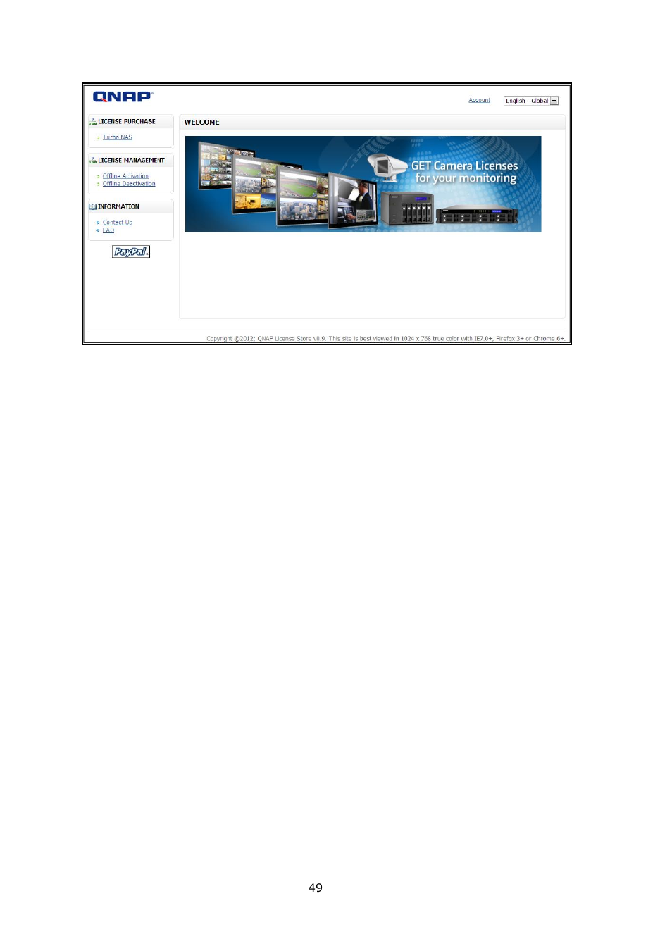 QNAP Security VioStor CMS (Version: 1.0.1) User Manual | Page 49 / 204
