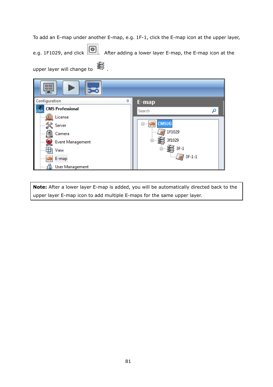 QNAP Security VioStor CMS (Version: 1.0.1) User Manual | Page 81 / 204