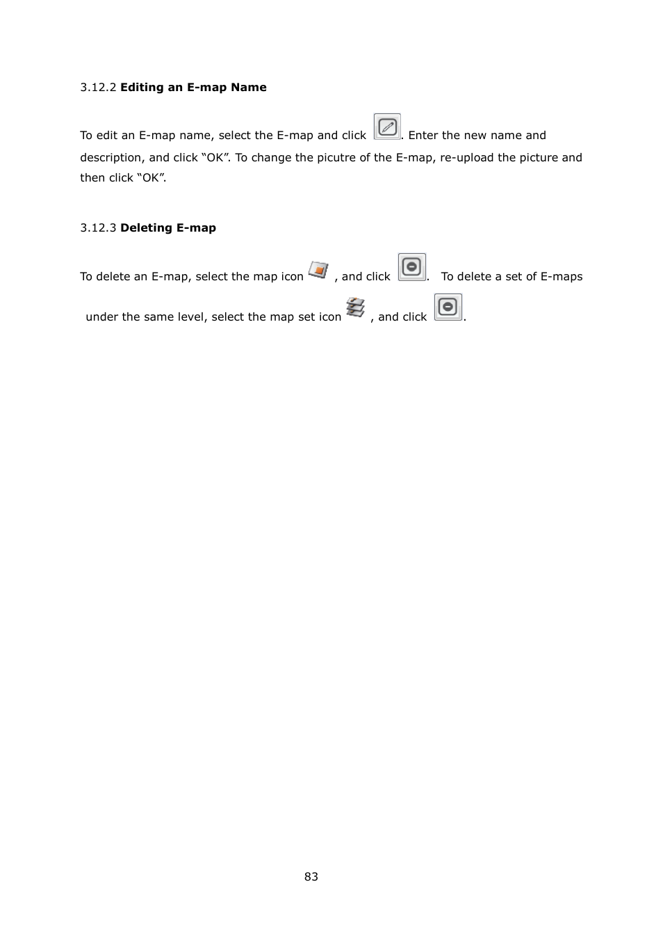 Diting an, Eleting | QNAP Security VioStor CMS (Version: 1.0.1) User Manual | Page 83 / 204