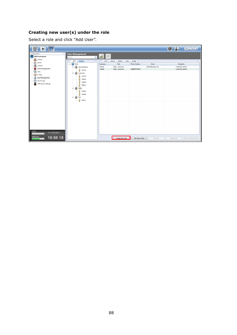 QNAP Security VioStor CMS (Version: 1.0.1) User Manual | Page 88 / 204