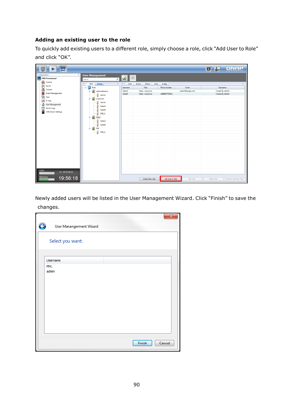 QNAP Security VioStor CMS (Version: 1.0.1) User Manual | Page 90 / 204