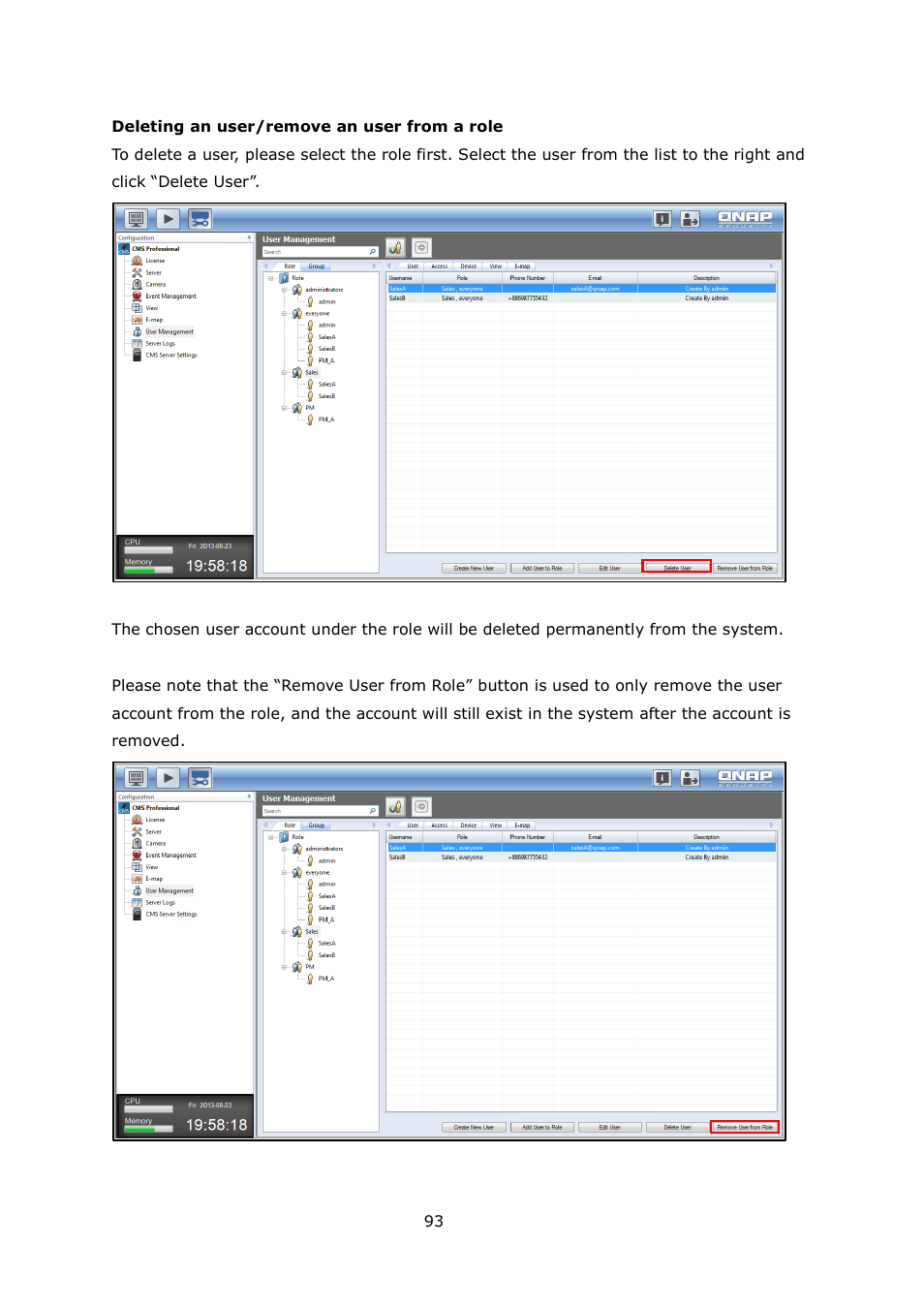 QNAP Security VioStor CMS (Version: 1.0.1) User Manual | Page 93 / 204