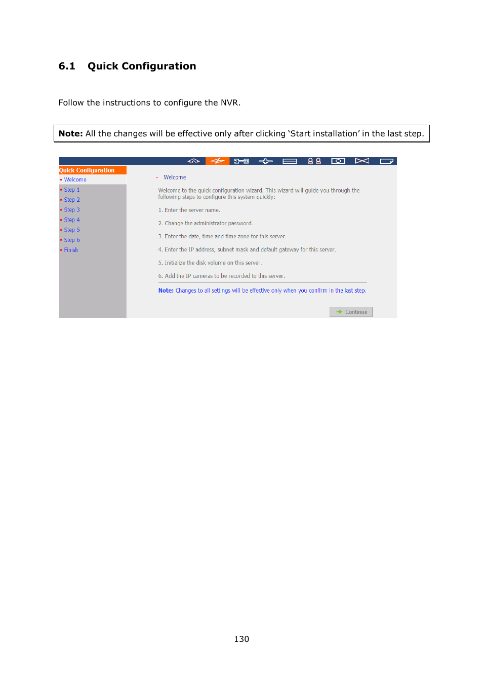 QNAP Security VioStor NVR (Version: 4.1.2) User Manual | Page 130 / 261