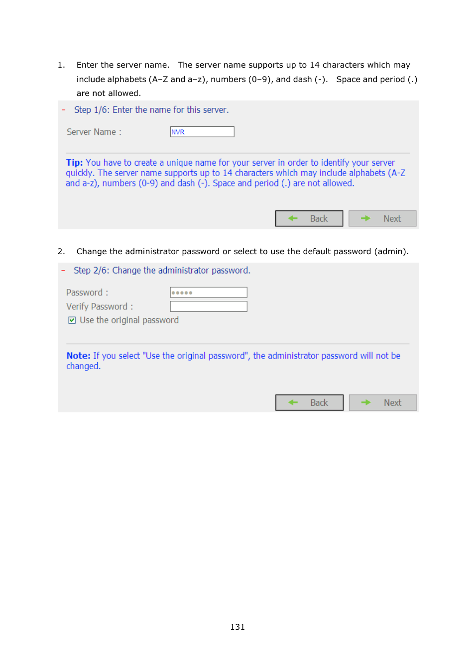QNAP Security VioStor NVR (Version: 4.1.2) User Manual | Page 131 / 261