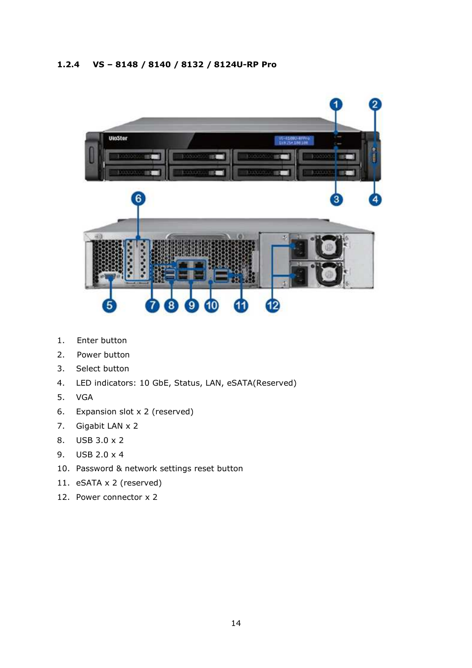 QNAP Security VioStor NVR (Version: 4.1.2) User Manual | Page 14 / 261