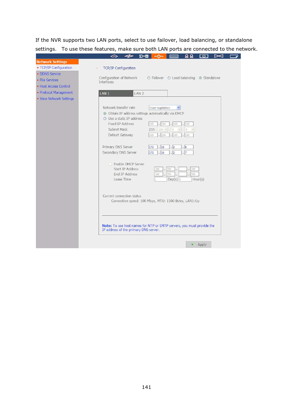 QNAP Security VioStor NVR (Version: 4.1.2) User Manual | Page 141 / 261