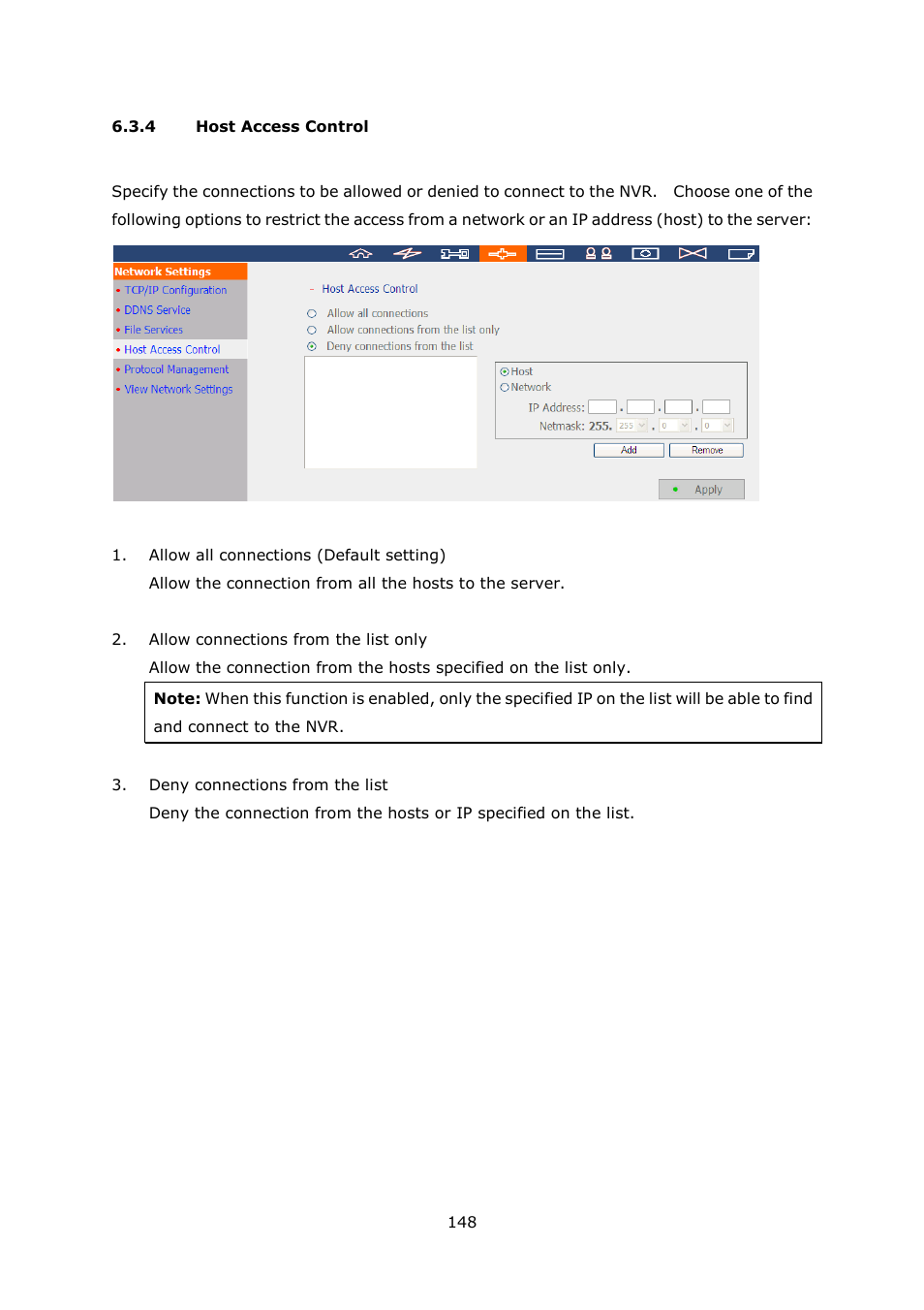 QNAP Security VioStor NVR (Version: 4.1.2) User Manual | Page 148 / 261