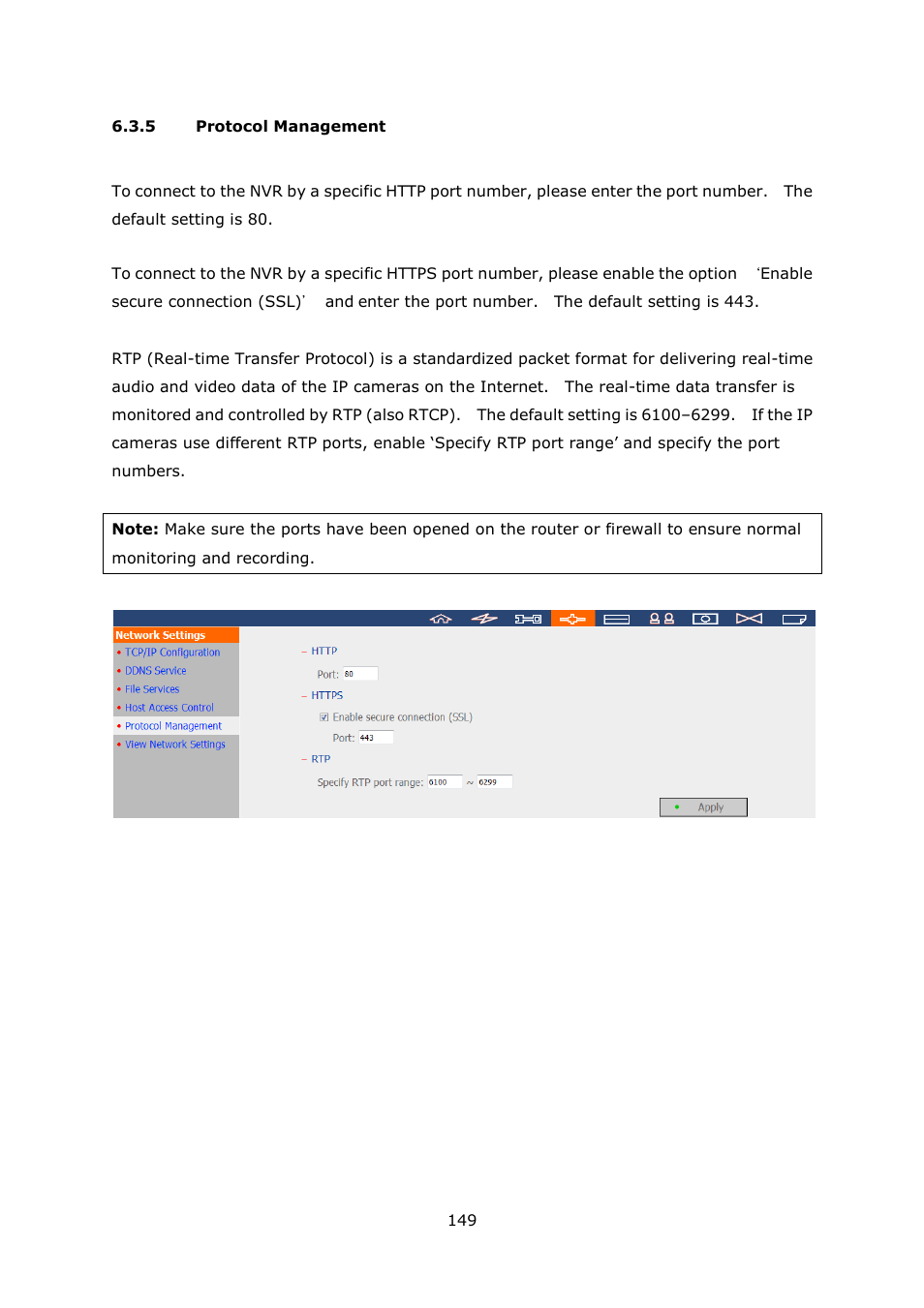 QNAP Security VioStor NVR (Version: 4.1.2) User Manual | Page 149 / 261