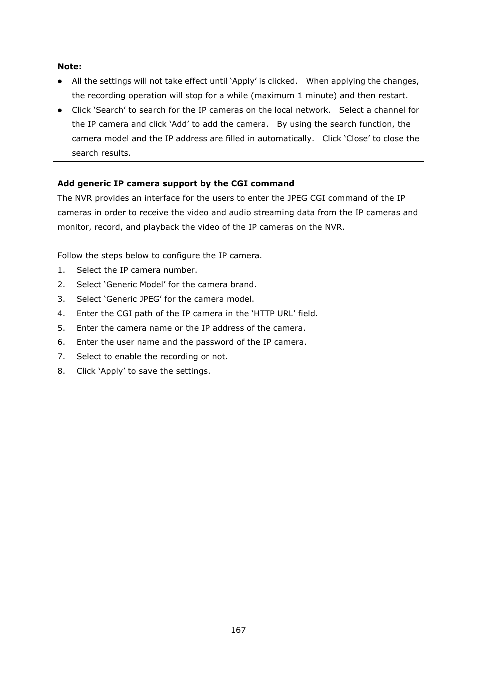 QNAP Security VioStor NVR (Version: 4.1.2) User Manual | Page 167 / 261