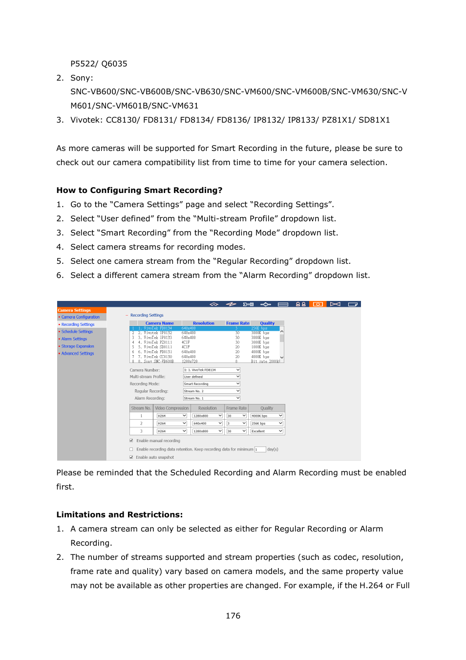 QNAP Security VioStor NVR (Version: 4.1.2) User Manual | Page 176 / 261
