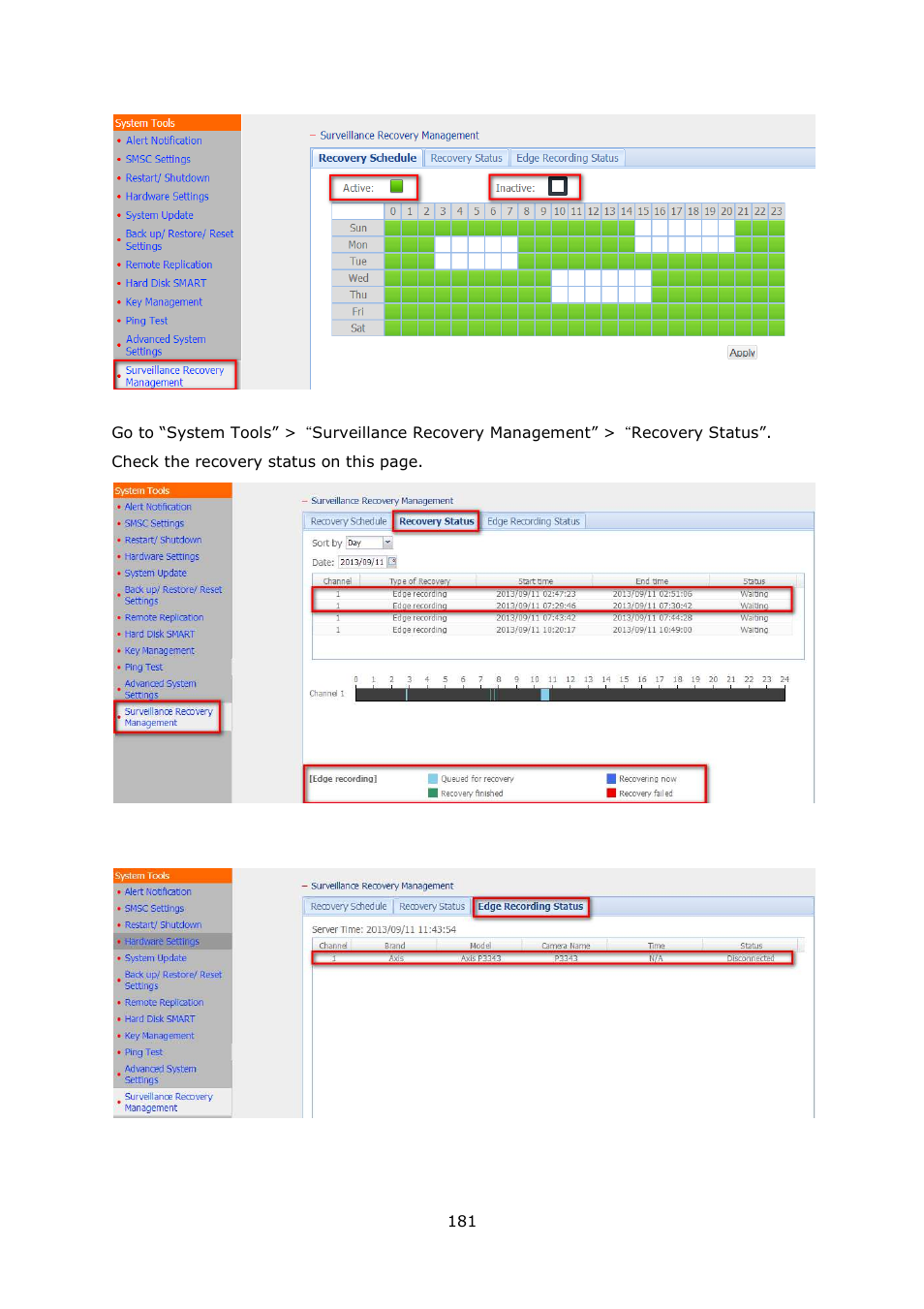 QNAP Security VioStor NVR (Version: 4.1.2) User Manual | Page 181 / 261