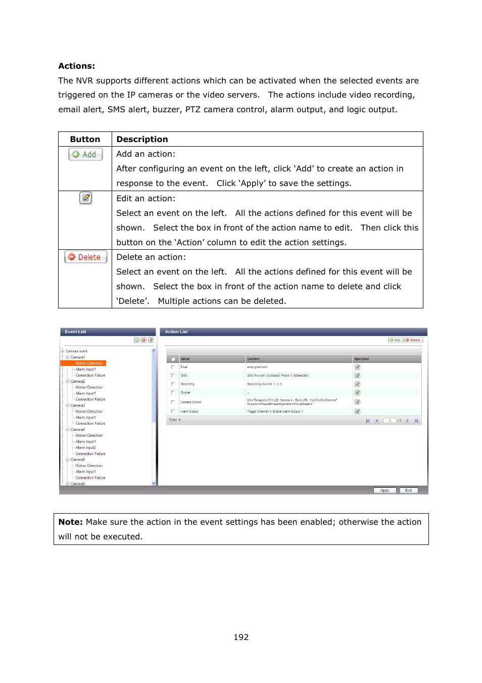 QNAP Security VioStor NVR (Version: 4.1.2) User Manual | Page 192 / 261