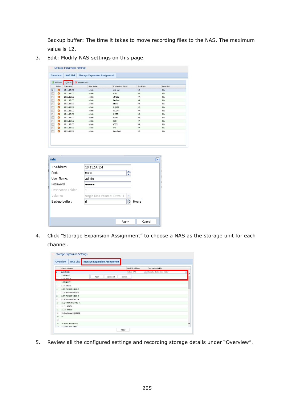 QNAP Security VioStor NVR (Version: 4.1.2) User Manual | Page 205 / 261