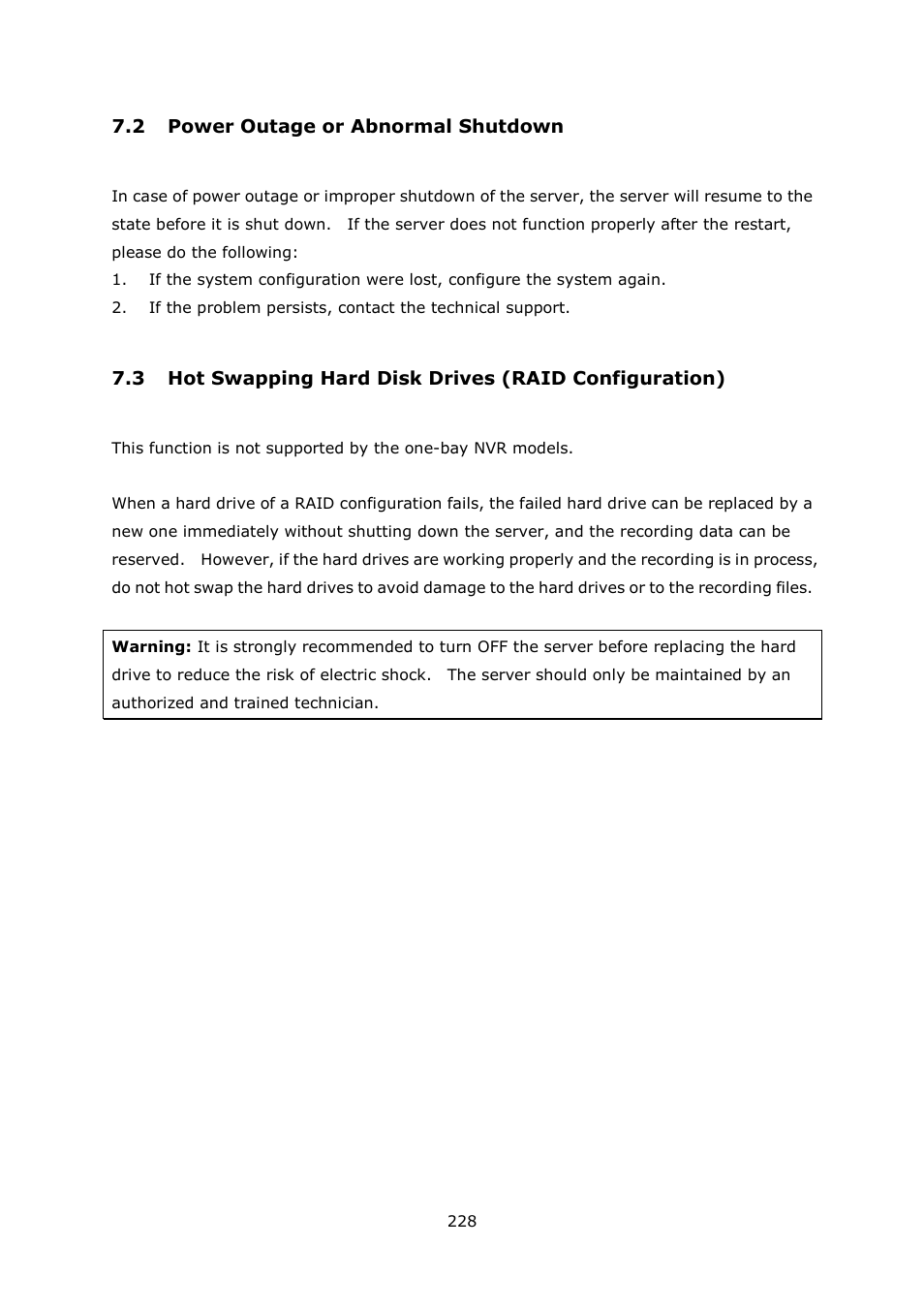 QNAP Security VioStor NVR (Version: 4.1.2) User Manual | Page 228 / 261