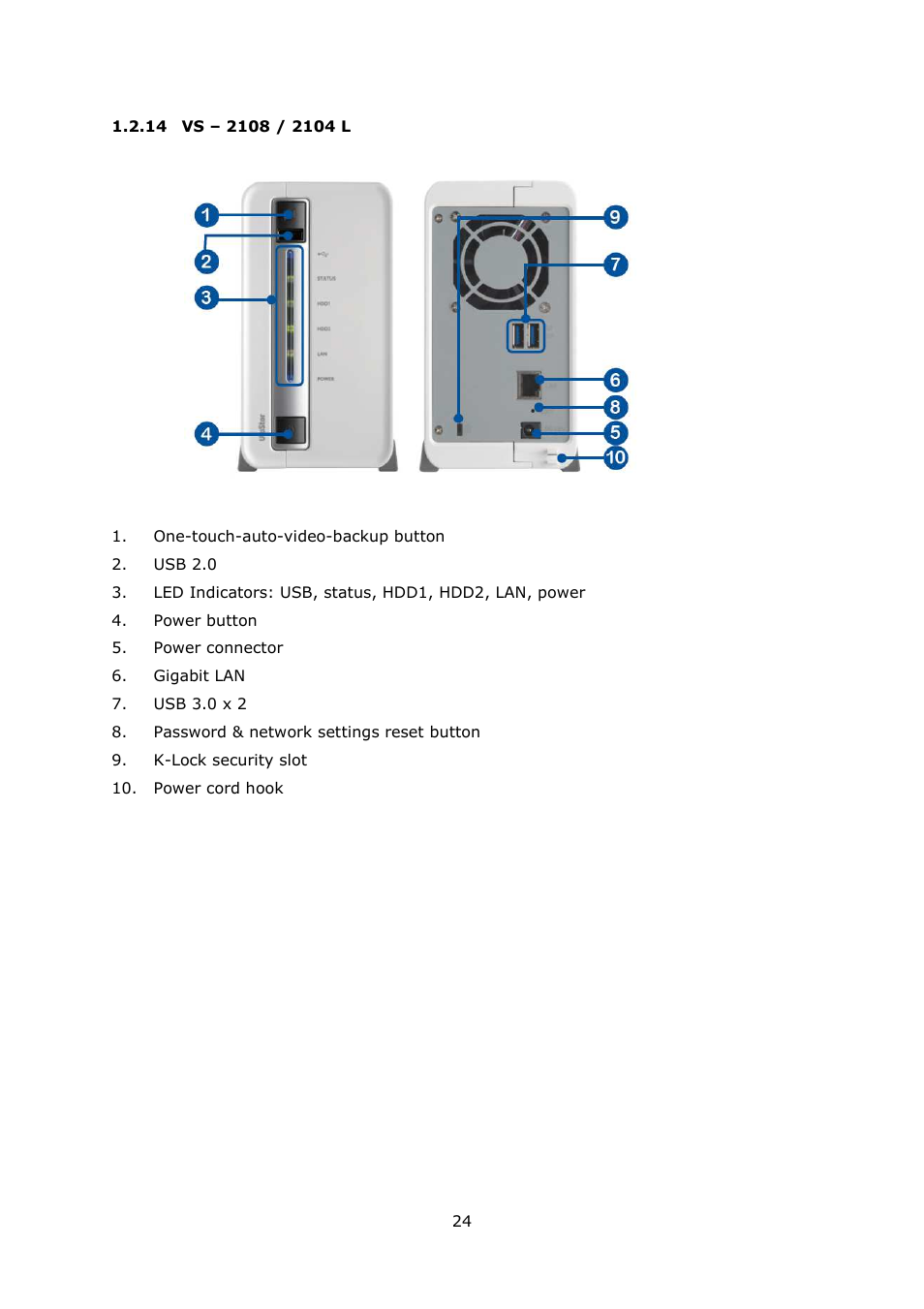 QNAP Security VioStor NVR (Version: 4.1.2) User Manual | Page 24 / 261