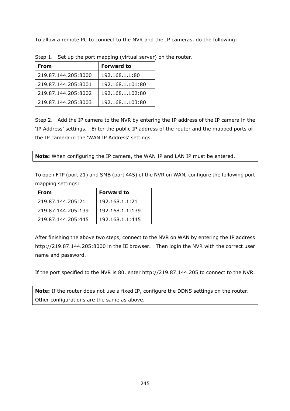 QNAP Security VioStor NVR (Version: 4.1.2) User Manual | Page 245 / 261