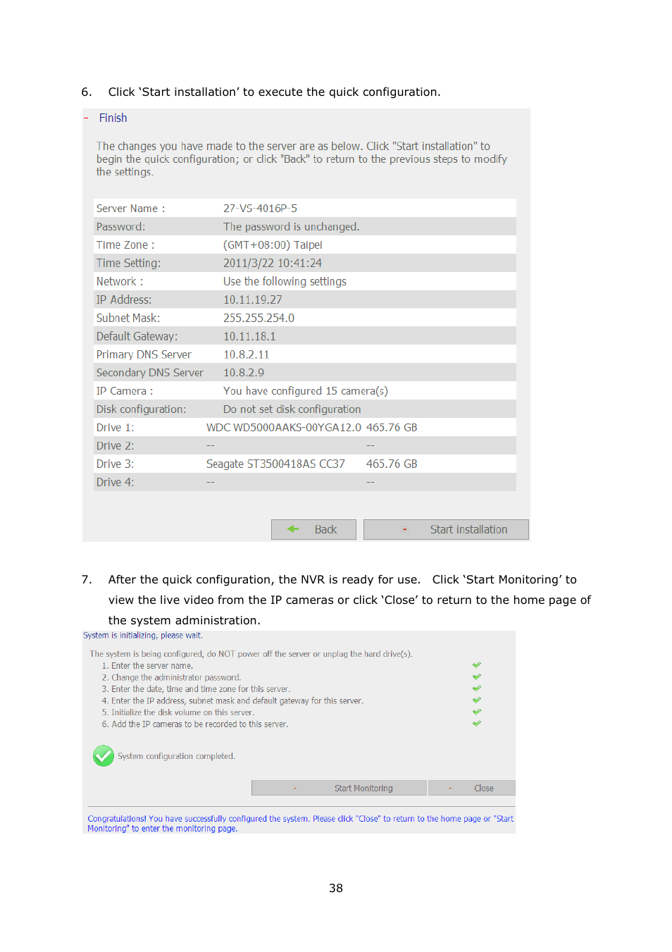 QNAP Security VioStor NVR (Version: 4.1.2) User Manual | Page 38 / 261