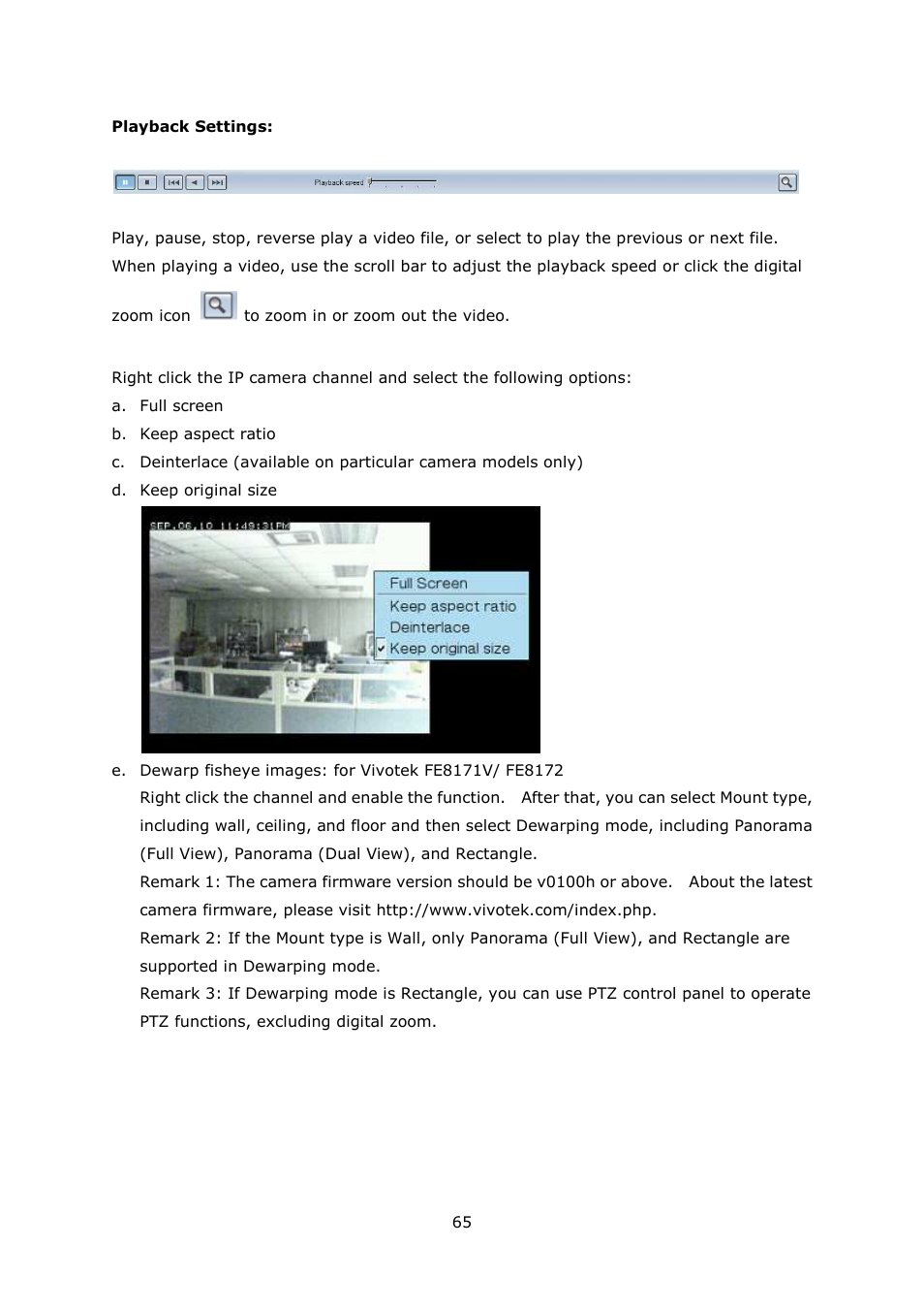QNAP Security VioStor NVR (Version: 4.1.2) User Manual | Page 65 / 261