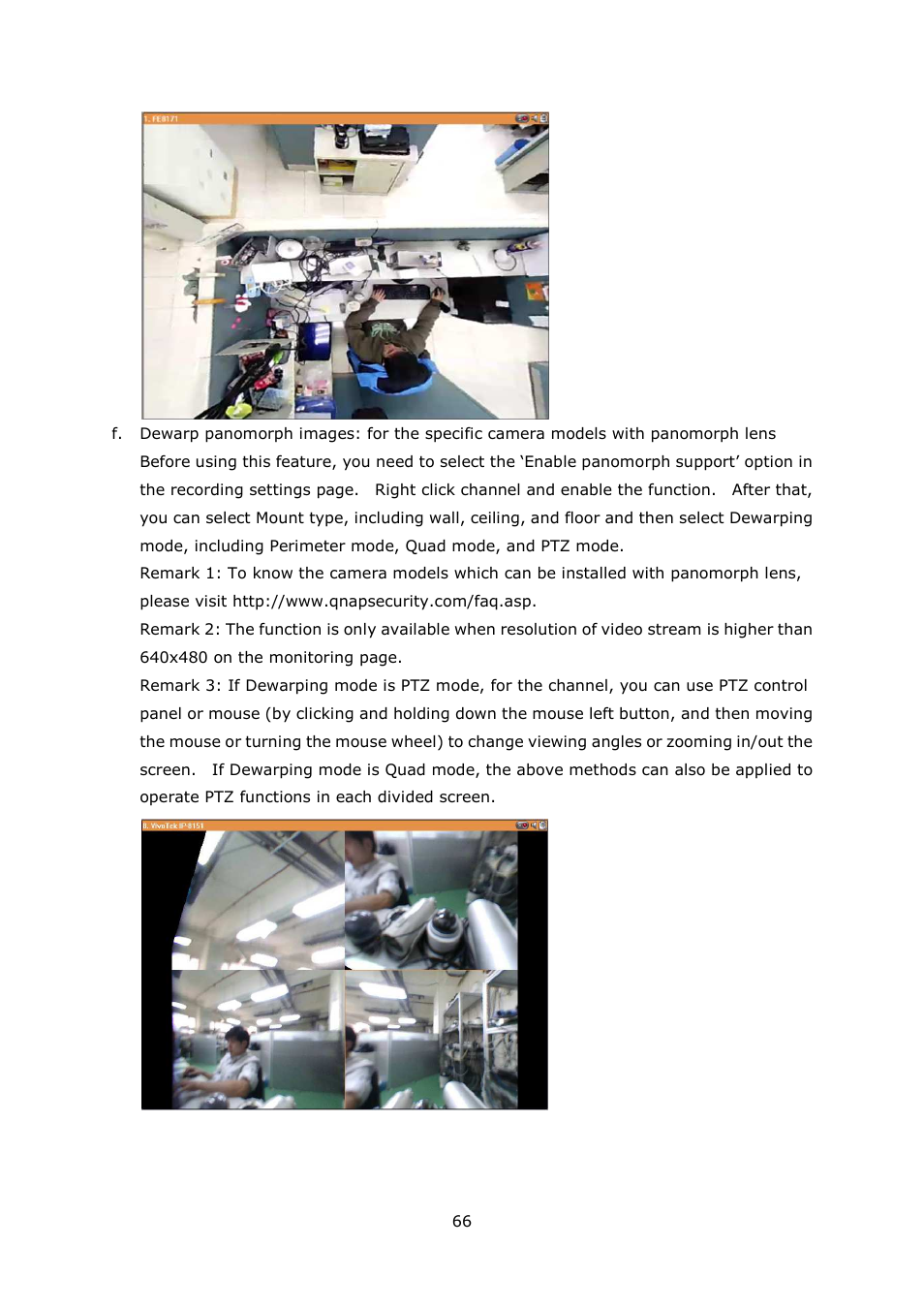 QNAP Security VioStor NVR (Version: 4.1.2) User Manual | Page 66 / 261