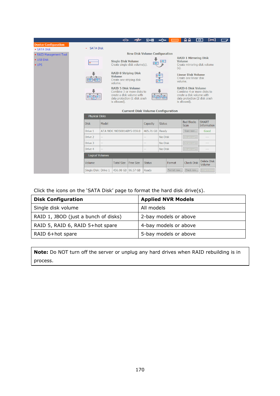 QNAP Security VioStor NVR (Version: 3.5.1) User Manual | Page 170 / 264