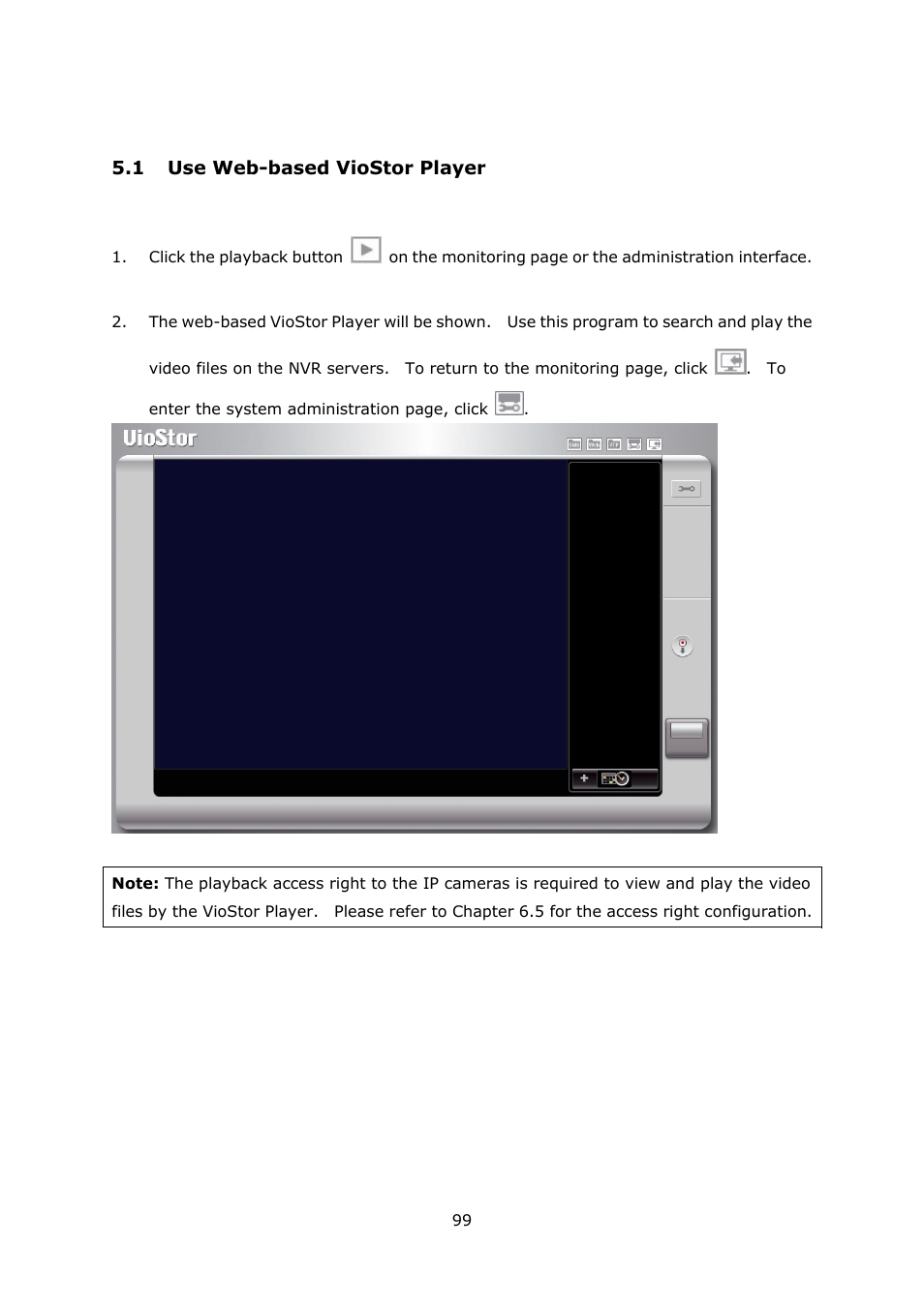 1 use web-based viostor player, Based, Layer | QNAP Security VioStor NVR (Version: 3.5.1) User Manual | Page 99 / 264