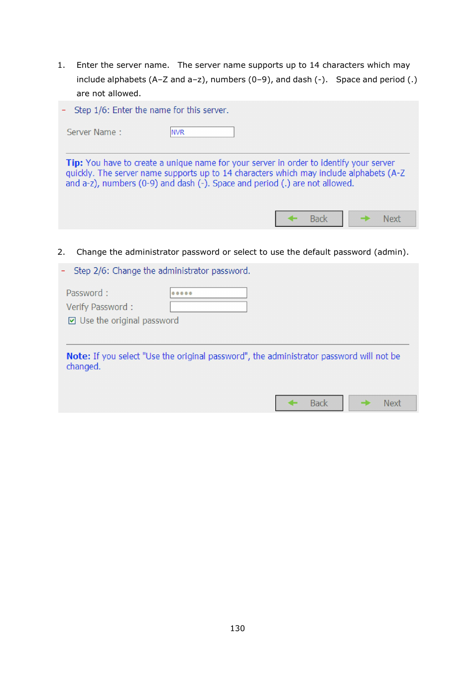 QNAP Security VioStor NVR (Version: 4.1.1) User Manual | Page 130 / 260