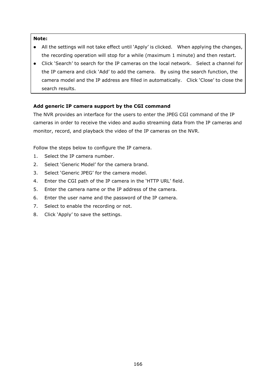 QNAP Security VioStor NVR (Version: 4.1.1) User Manual | Page 166 / 260