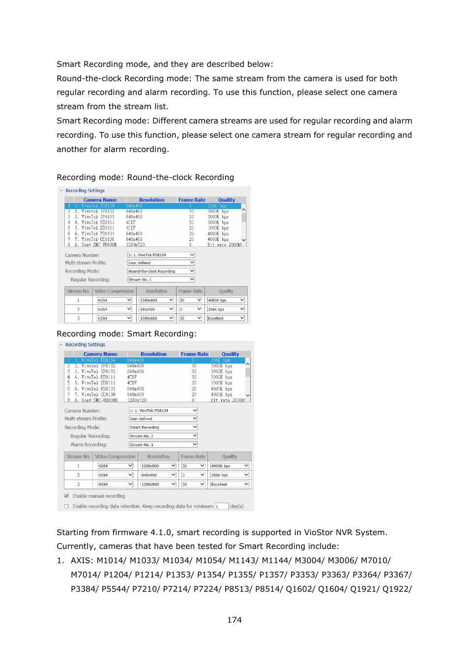 QNAP Security VioStor NVR (Version: 4.1.1) User Manual | Page 174 / 260