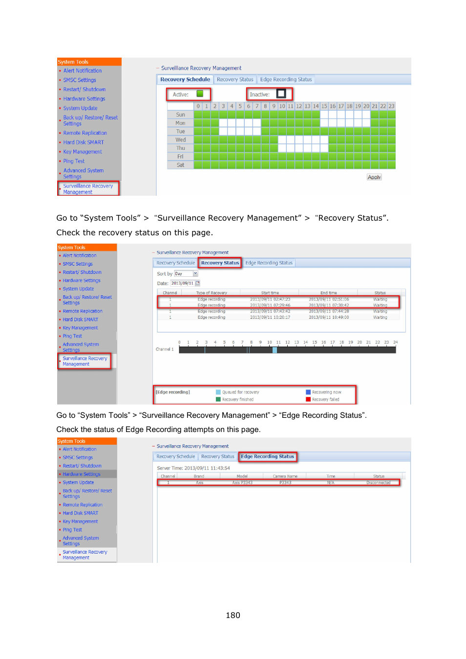 QNAP Security VioStor NVR (Version: 4.1.1) User Manual | Page 180 / 260