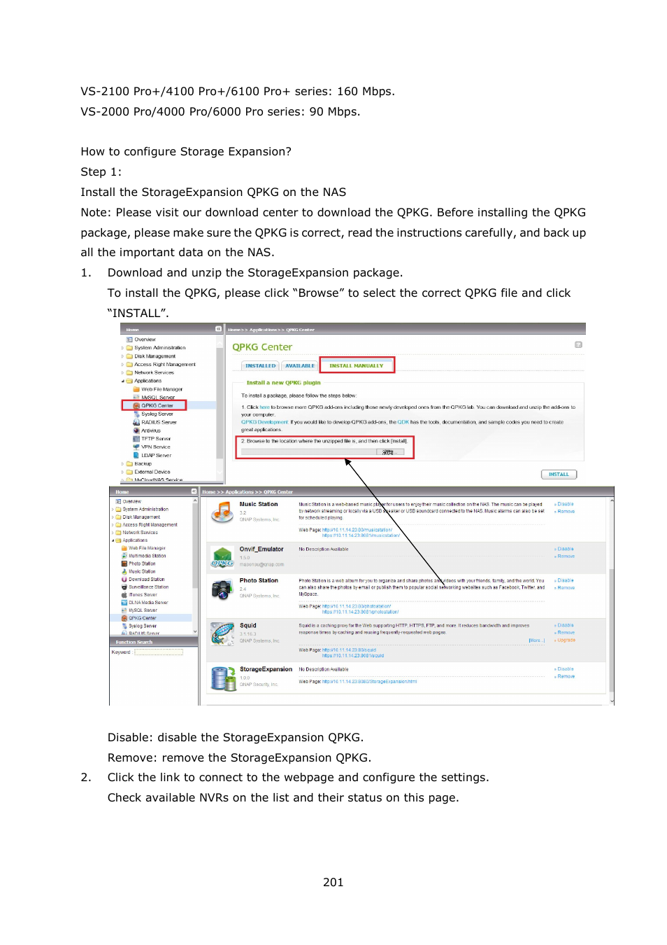 QNAP Security VioStor NVR (Version: 4.1.1) User Manual | Page 201 / 260