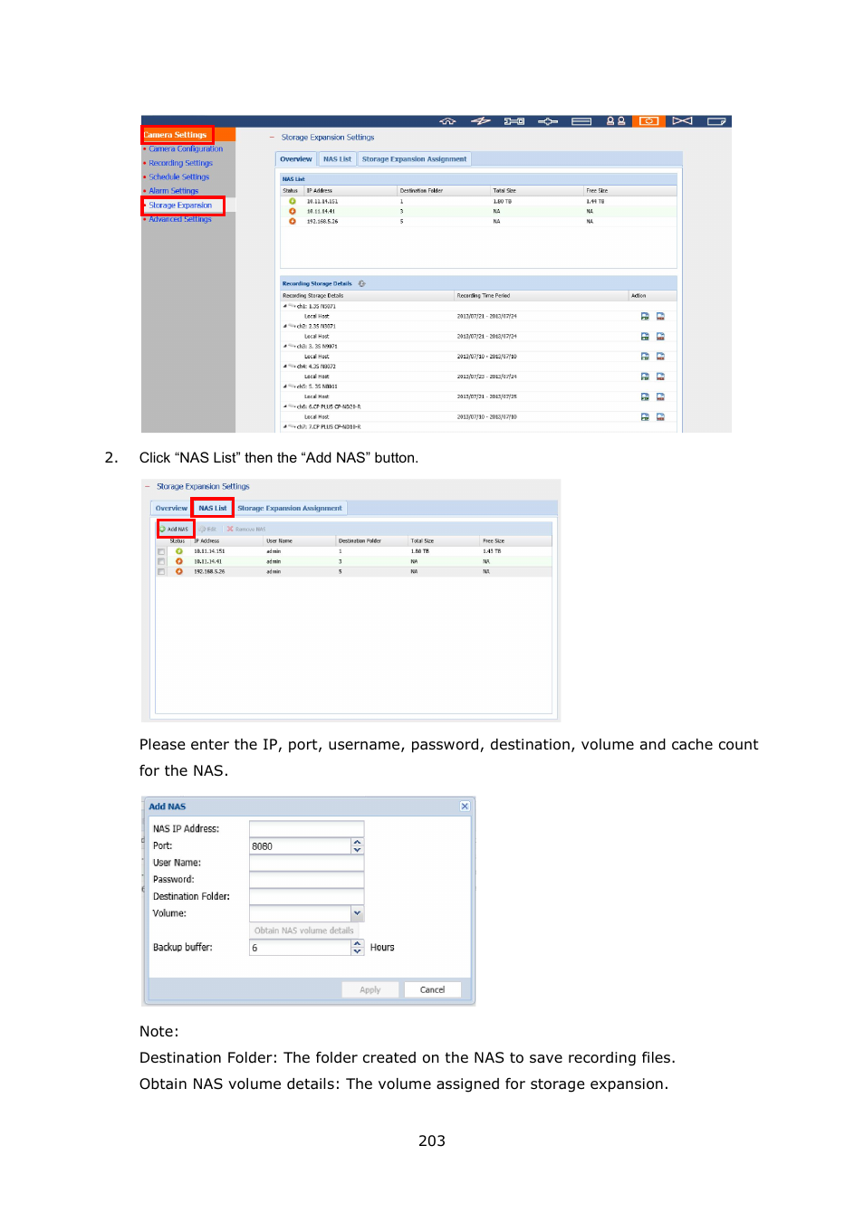 QNAP Security VioStor NVR (Version: 4.1.1) User Manual | Page 203 / 260