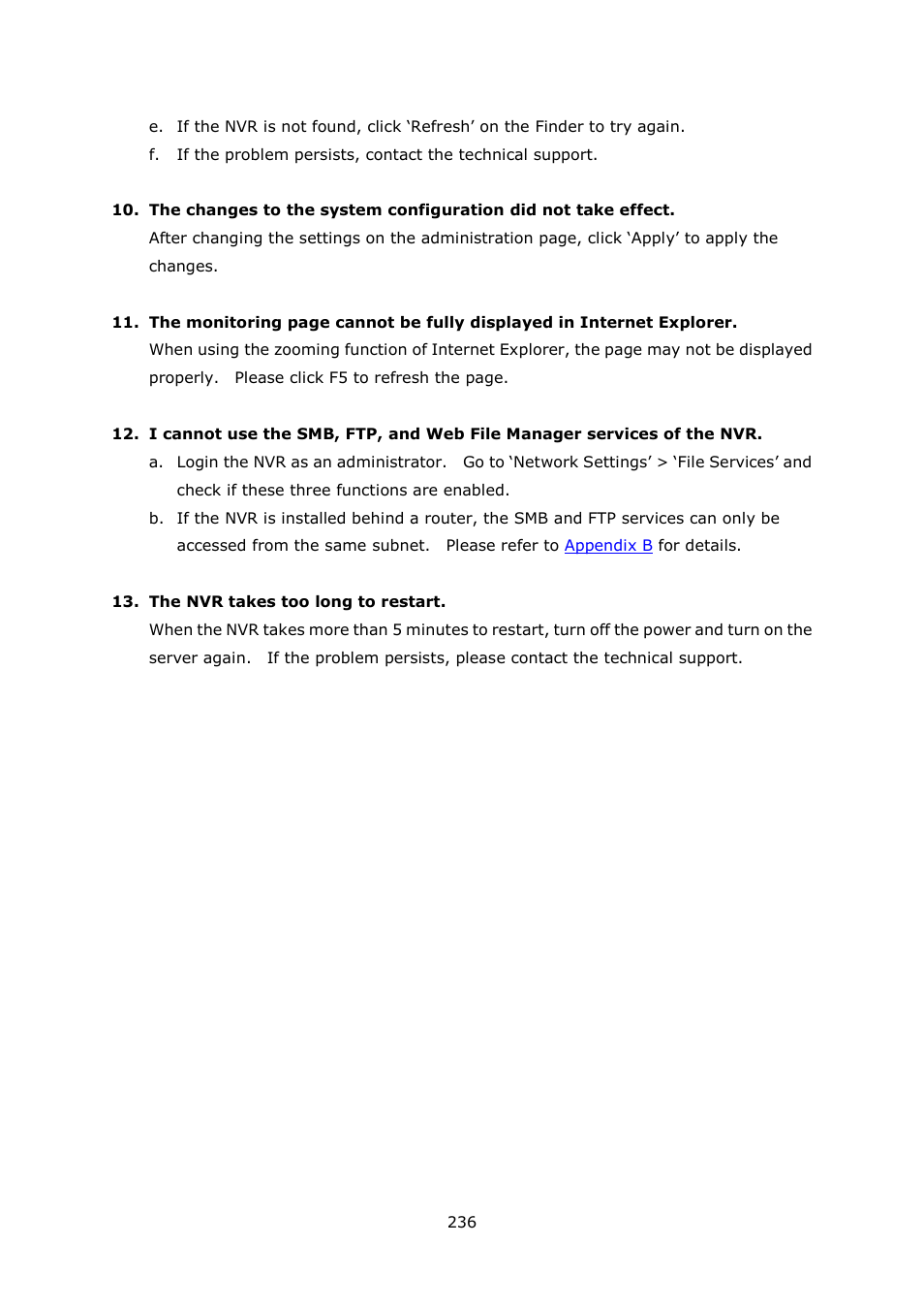 QNAP Security VioStor NVR (Version: 4.1.1) User Manual | Page 236 / 260