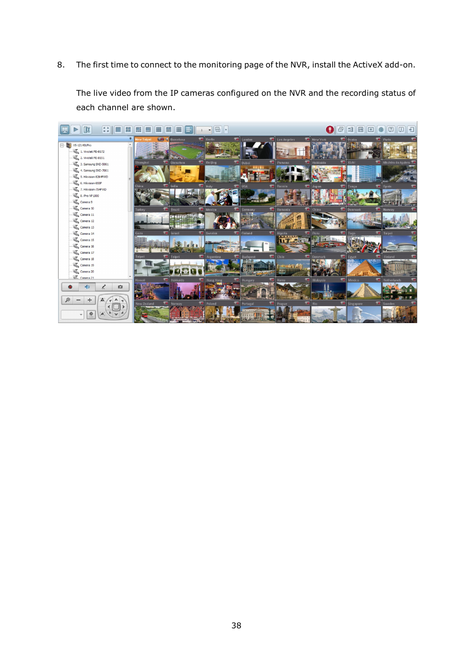 QNAP Security VioStor NVR (Version: 4.1.1) User Manual | Page 38 / 260