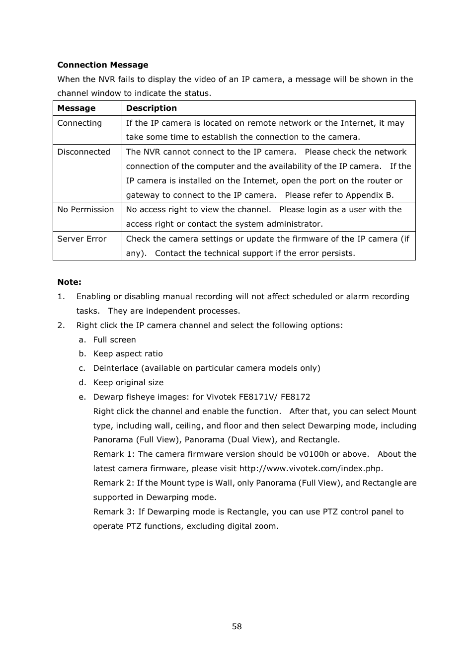 QNAP Security VioStor NVR (Version: 4.1.1) User Manual | Page 58 / 260