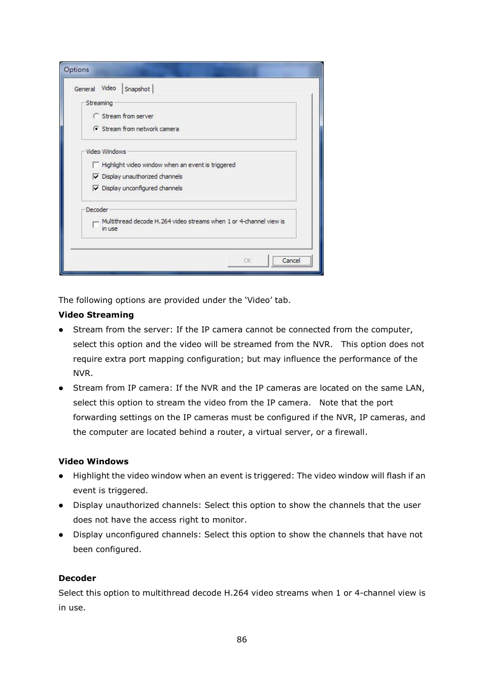 QNAP Security VioStor NVR (Version: 4.1.1) User Manual | Page 86 / 260
