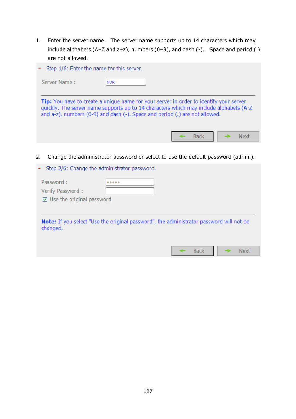 QNAP Security VioStor NVR (Version: 4.0.0) User Manual | Page 127 / 242