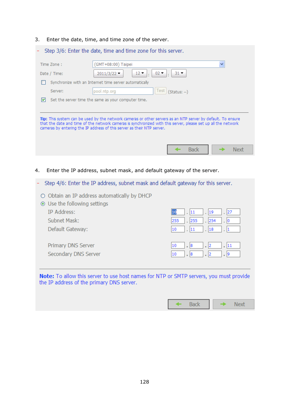 QNAP Security VioStor NVR (Version: 4.0.0) User Manual | Page 128 / 242