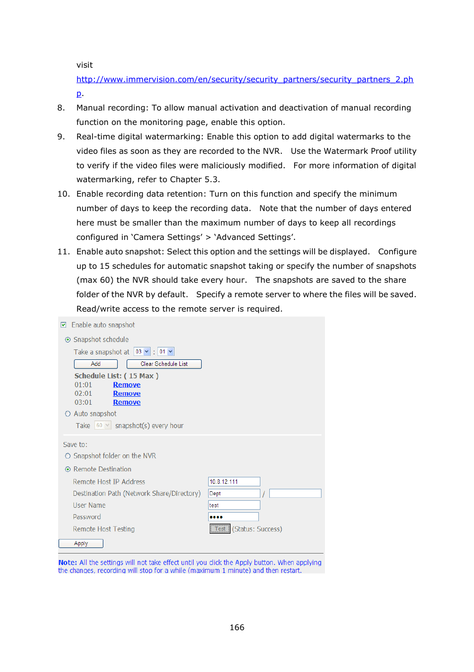 QNAP Security VioStor NVR (Version: 4.0.0) User Manual | Page 166 / 242