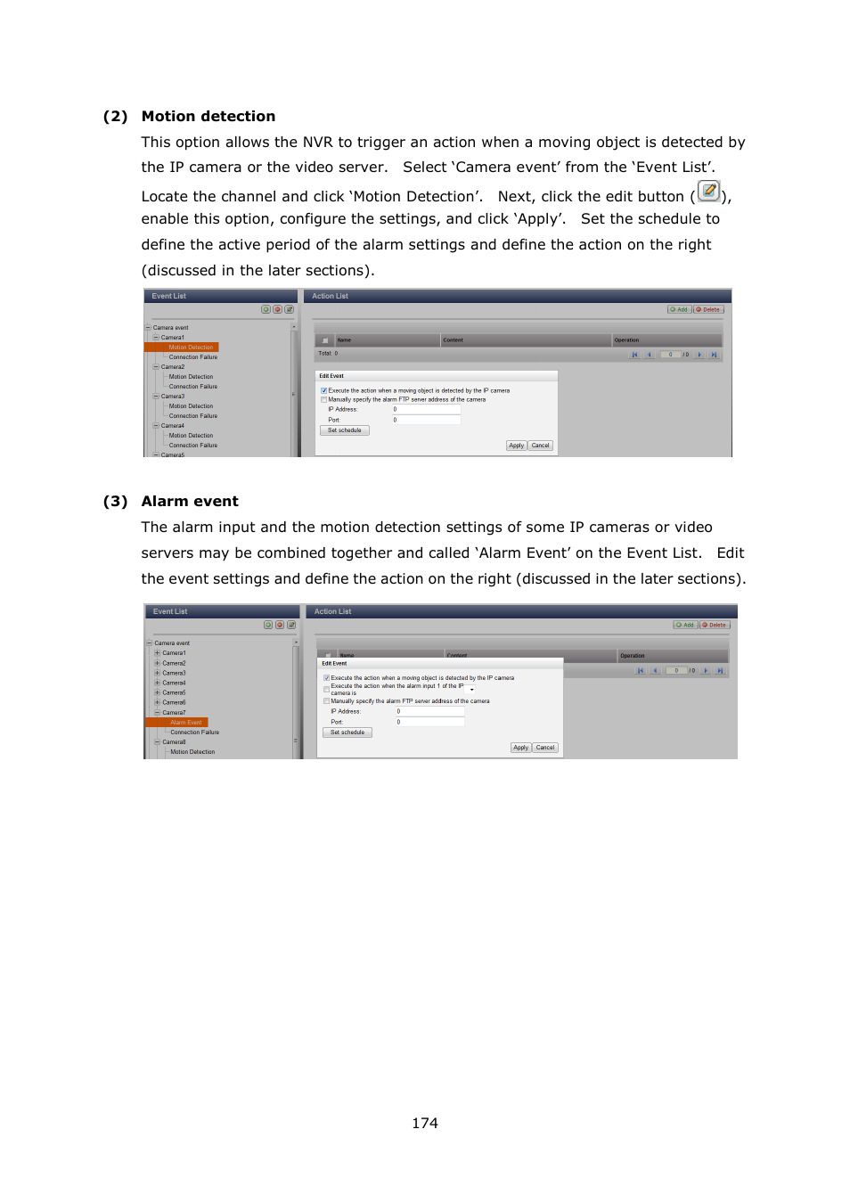 QNAP Security VioStor NVR (Version: 4.0.0) User Manual | Page 174 / 242
