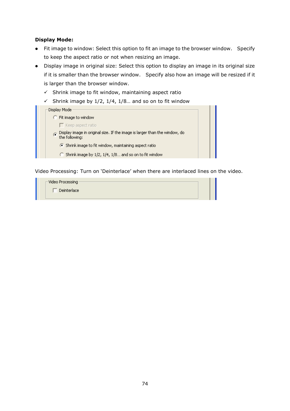 QNAP Security VioStor NVR (Version: 4.0.0) User Manual | Page 74 / 242