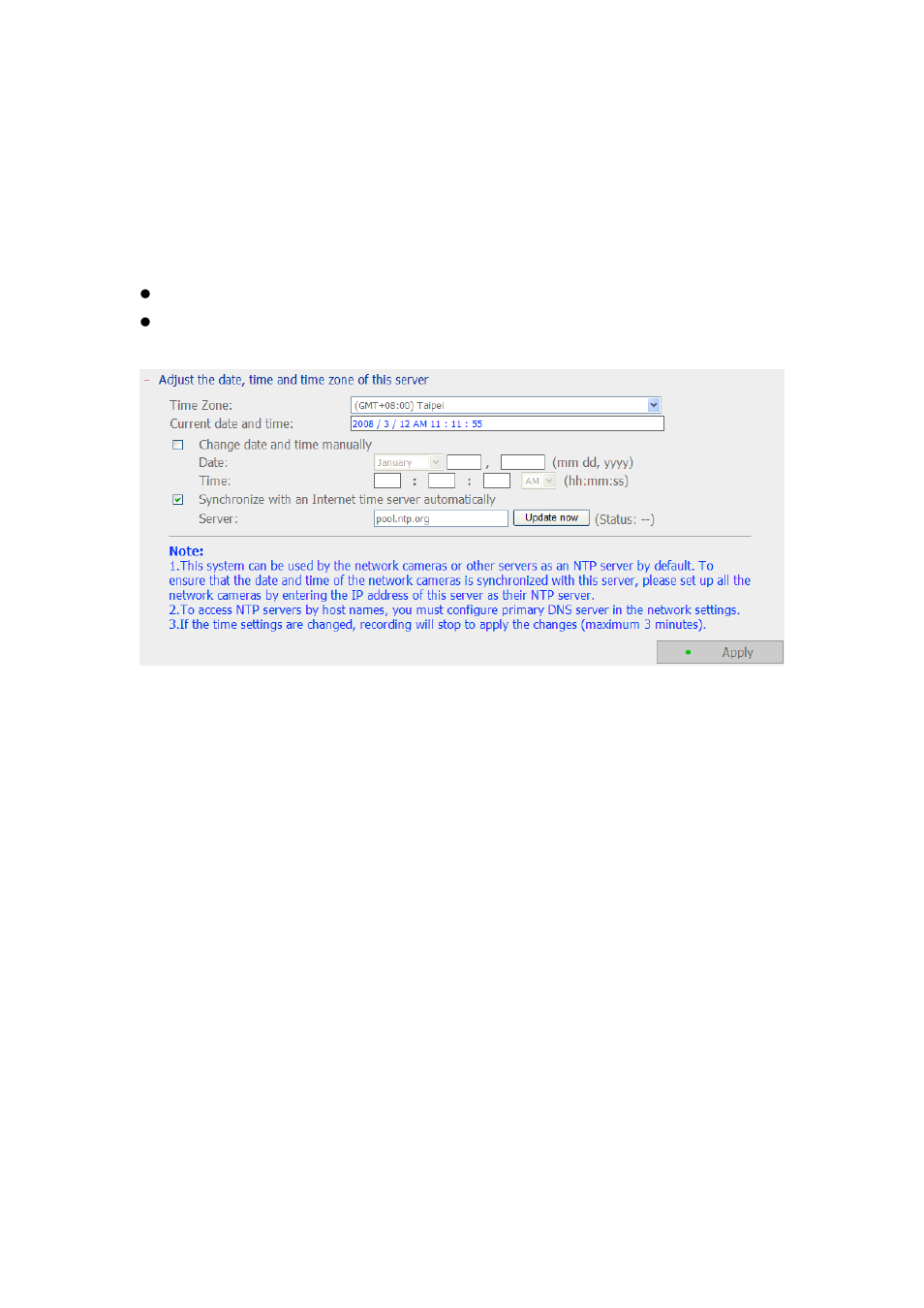 2 date & time, Date & time | QNAP Security NVR-101 (Version: 2.8.0) User Manual | Page 51 / 101